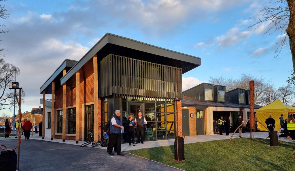 architects of little hulton's pavilion won two national awards