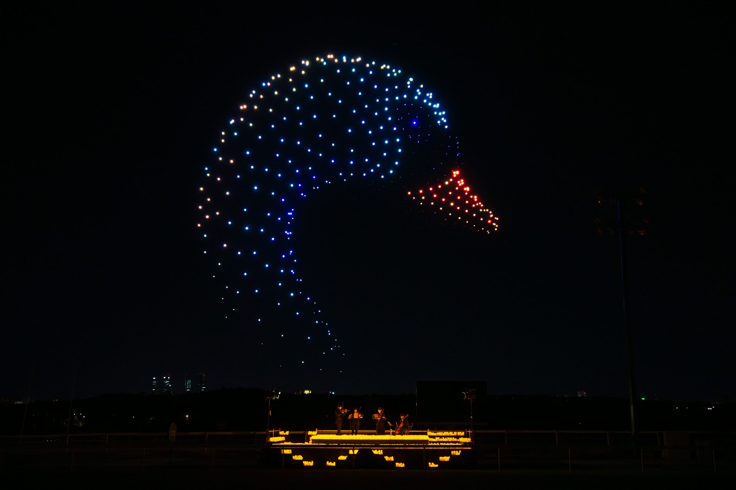 Skies of Salford are set to be illuminated at Barton Aerodrome this September