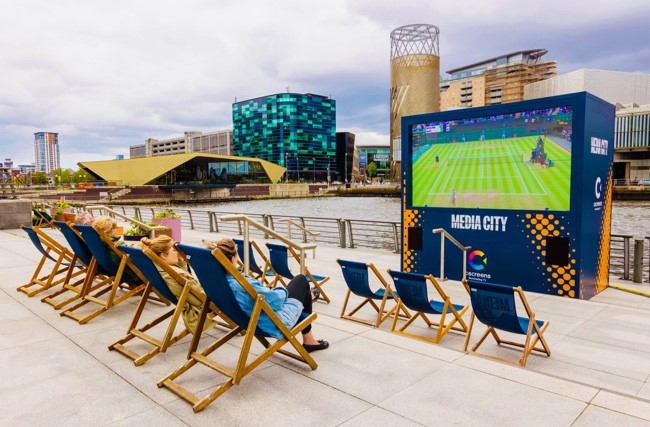 Free open air cinema returns to MediaCity this summer