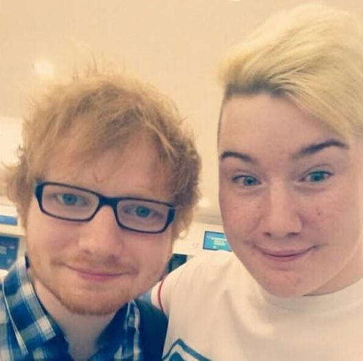 A former University of Salford student has featured on a new music album sponsored by Ed Sheeran, rapping about his upbringing