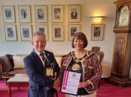 Eccles Rugby Club volunteer receives Citizen’s Award