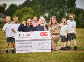 Irlam school receives £600 boost for play equipment