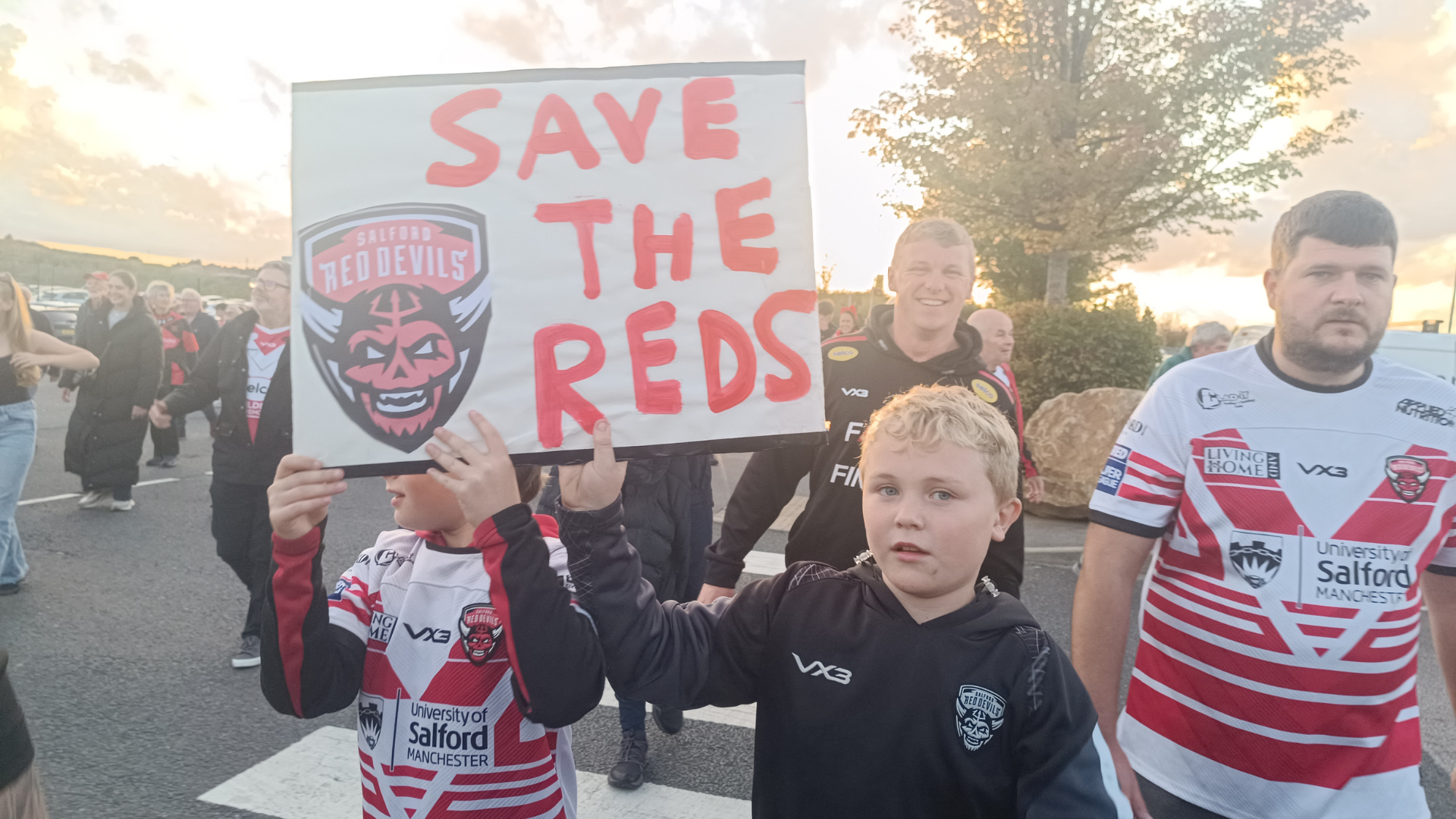 A "Deep disappointment" - supporters react as Salford Red Devils back out of Super League application