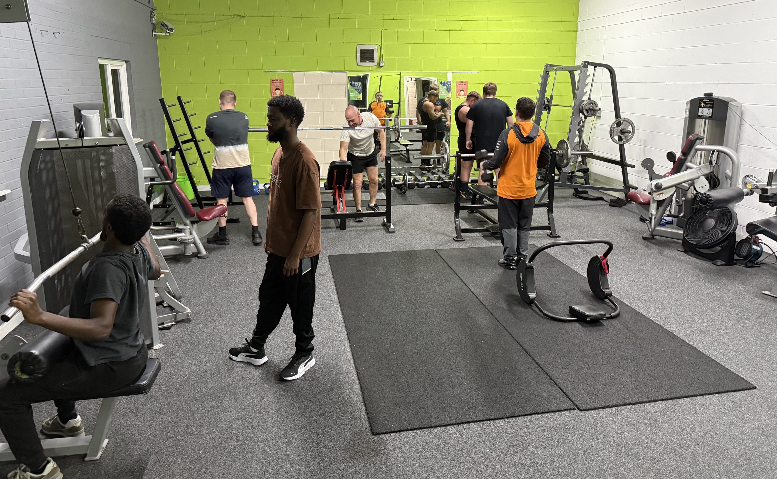 "Lift weights, meet mates" - Salford Gymnastics Centre launches free men’s fitness Classes