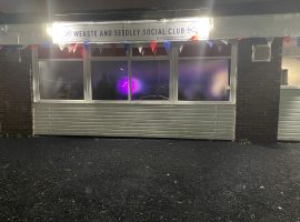 Millie Kenney: outside Weaste and Seedley Social Clud