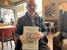Image of David Roughley with 'Remembering the Past Performers of Yesteryear at The Lancastrian Hall'  taken by Jack Harwood