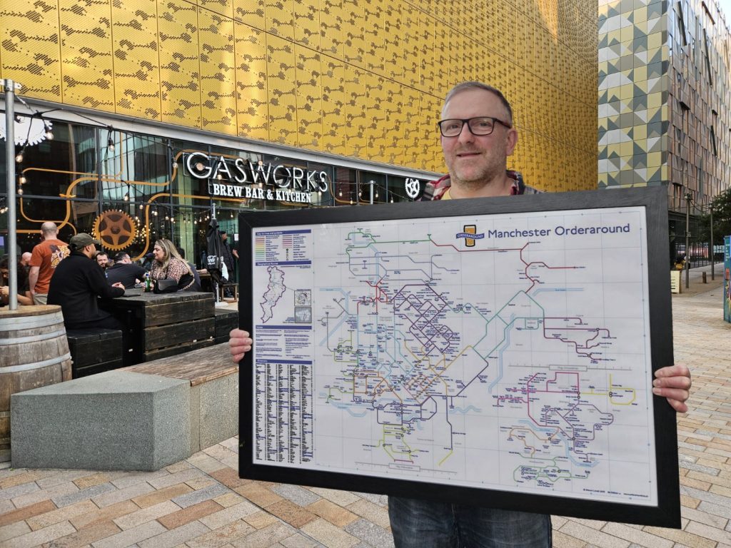 Steve Lovell, creator of 'Orderaround' pub maps. (Image: Steve Lovell, 2025)