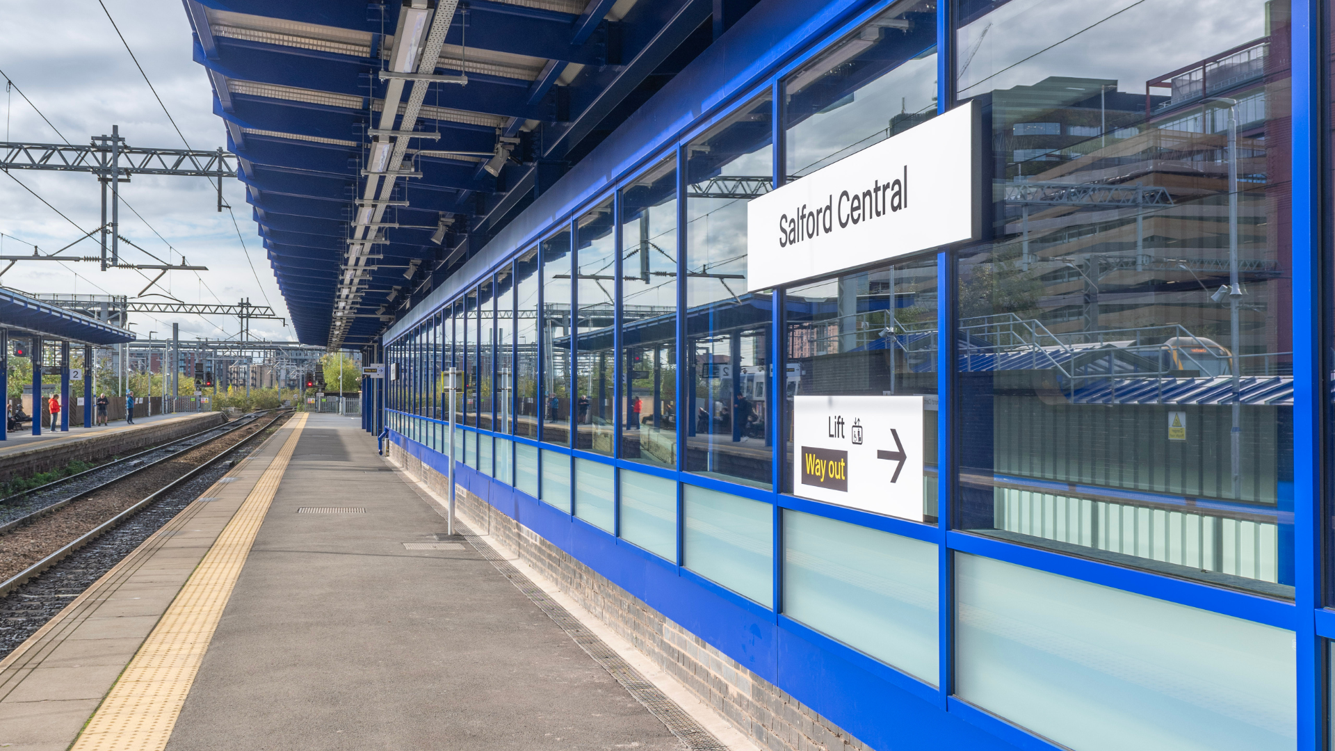 £10 million upgrade of Salford Central railway station completed