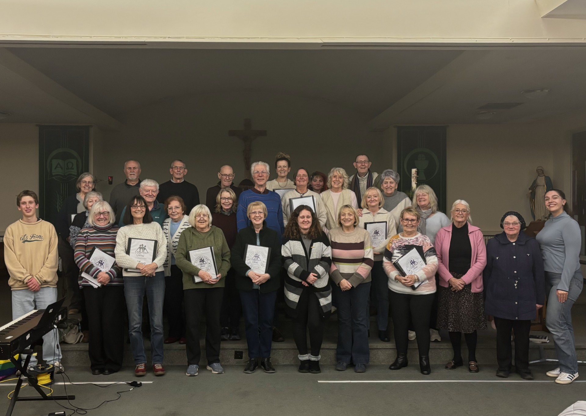 "We love each other, we care about each other" - 25 years on, the Monton Voices choir is still in harmony