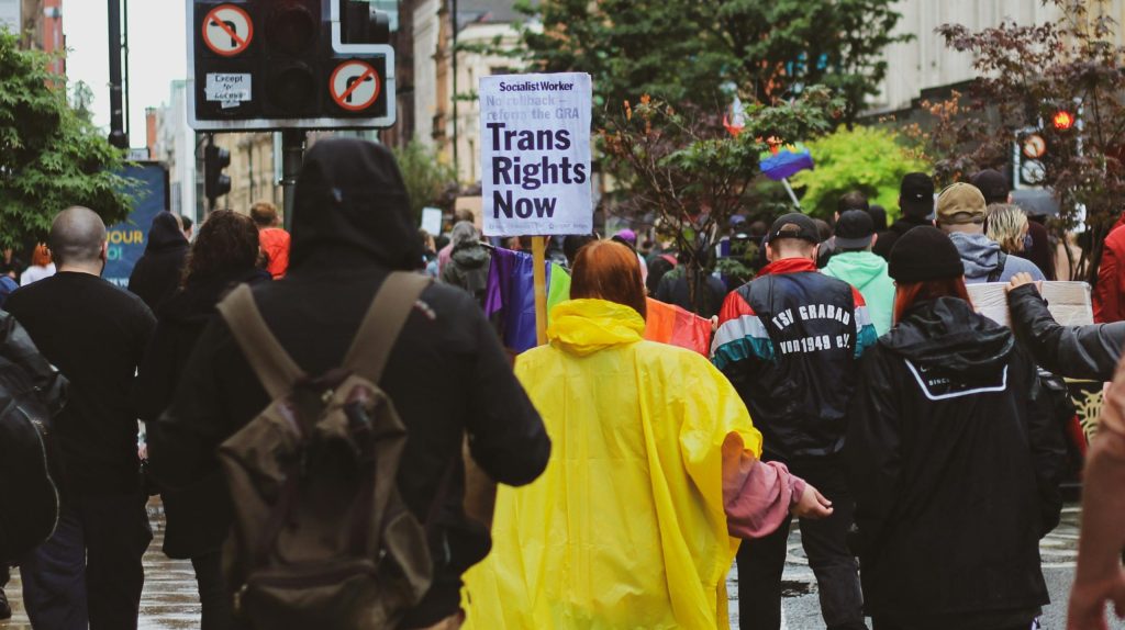 Trans rights activists