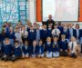 Manchester United legend pays surprise visit to Salford primary school