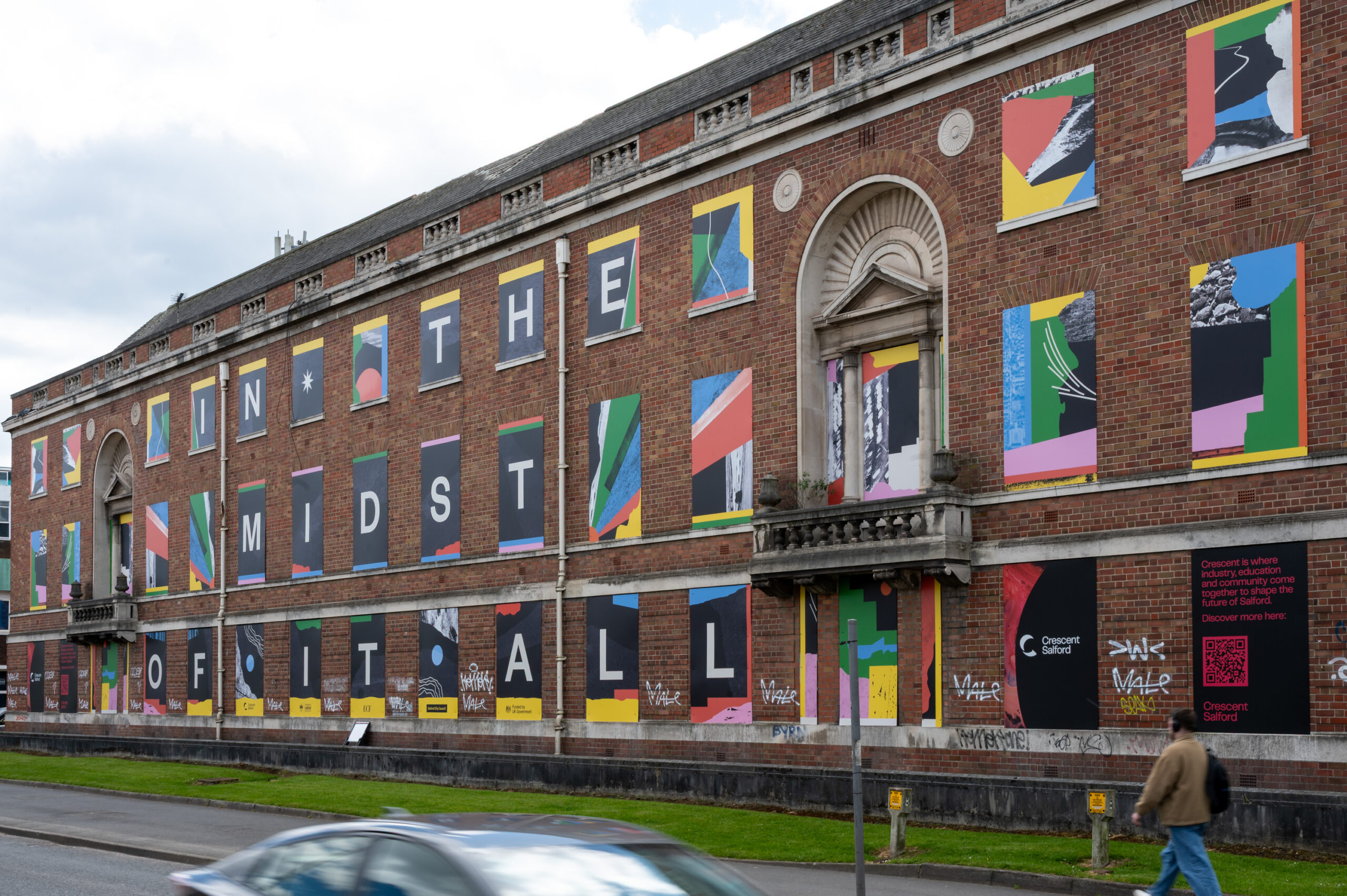 Salford Crescent Old Police Station given colourful centenary makeover ...