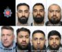 Salford office cash seizure detailed as seven jailed for 46 years