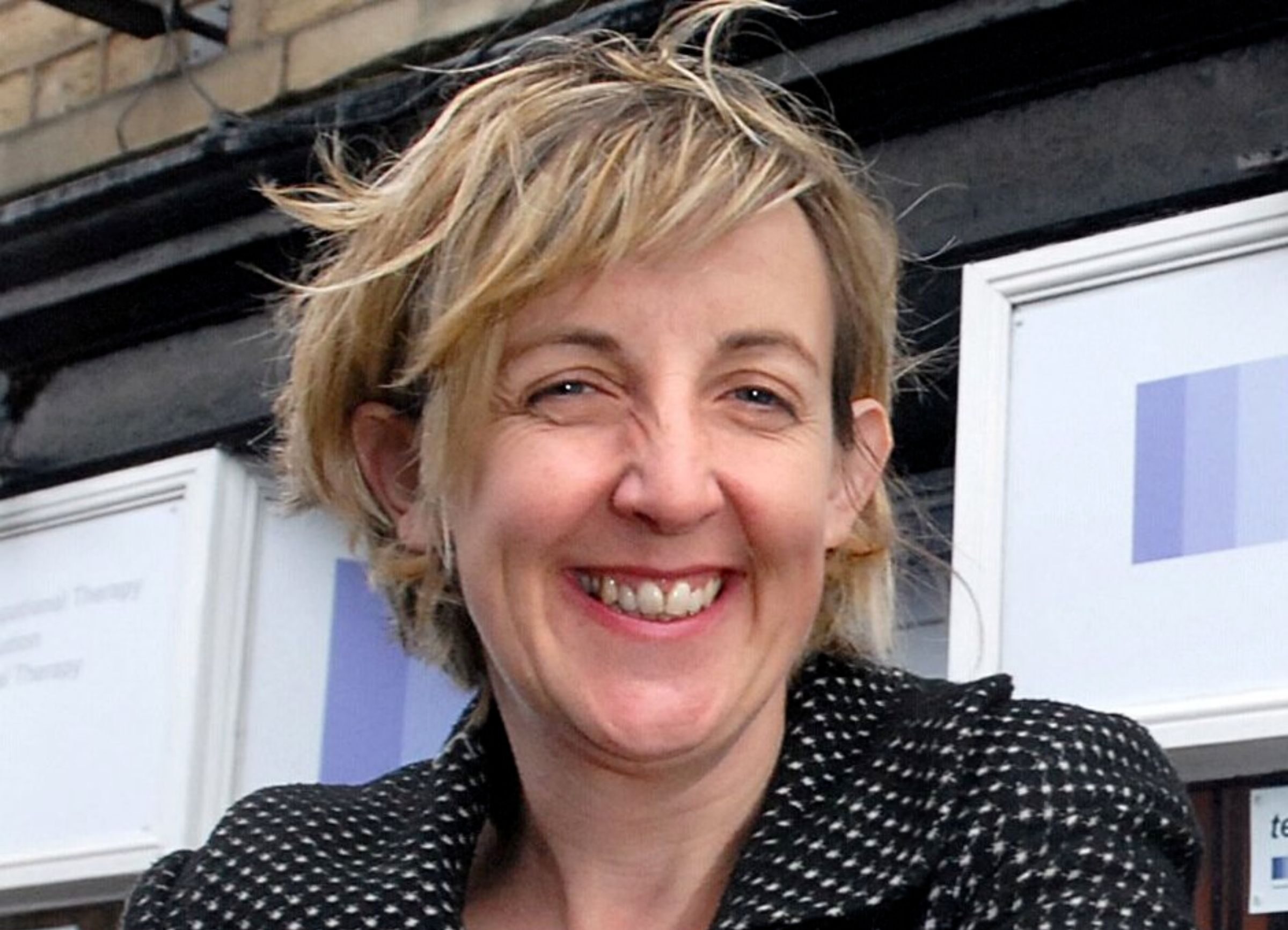 Former Coronation Street star Julie Hesmondhalgh gives reading at Salford festival