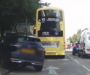 Two injured as man leads police on 45-minute car chase through Salford